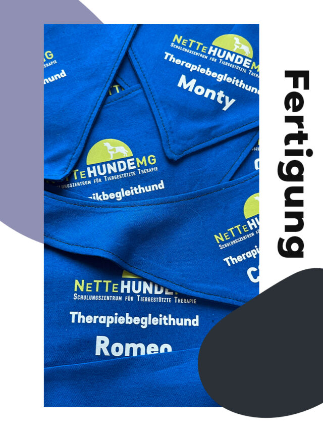 🐶✨ Individuelle Halstücher für eure Vierbeiner! ✨🐶

Euer Hund, euer Stil! 🐾 Heute zeigen wir euch einen schönen Lohndruck-Auftrag für unsere Nachbarn NeTTehunde MG - @nettehunde 🐾

Eure Ideen, unsere Fertigung: Egal ob mit Namen, Logo oder eigenem Design – wir bringen eure Ideen direkt aufs Tuch!

✅ maßgeschneiderte Halstücher als Lohndruck
✅ Liebevoll veredelt
✅ Lohndruck ab Stückzahl 1

Eure Ideen realisieren wir sehr gerne! 💙🐕
📩 Schreibt uns eine DM oder schaut vorbei!

#Hundeliebe #PersonalisierteHundemode #NeTTeHundeMG #HalstuchFürHunde #Lieblingshund #Brüggen #Krefeld #Mönchengladbach #Viersen #Niederkrüchten